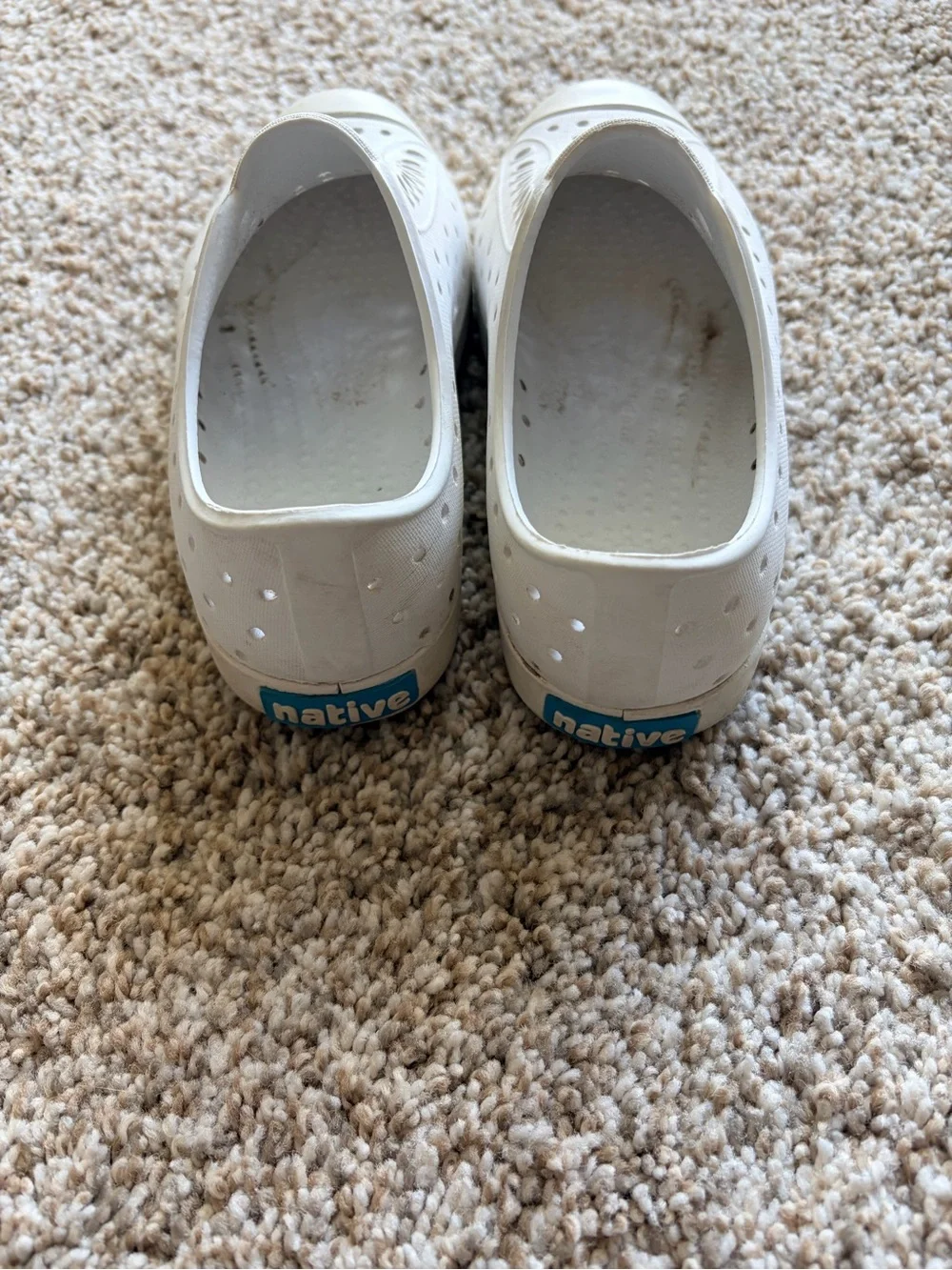 White Native Shoes